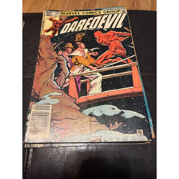 Marvel Daredevil Comic Book Lot of 8 #115,185,189,198,202,206,211,212 Vtg 1980s - Picture 5 of 9